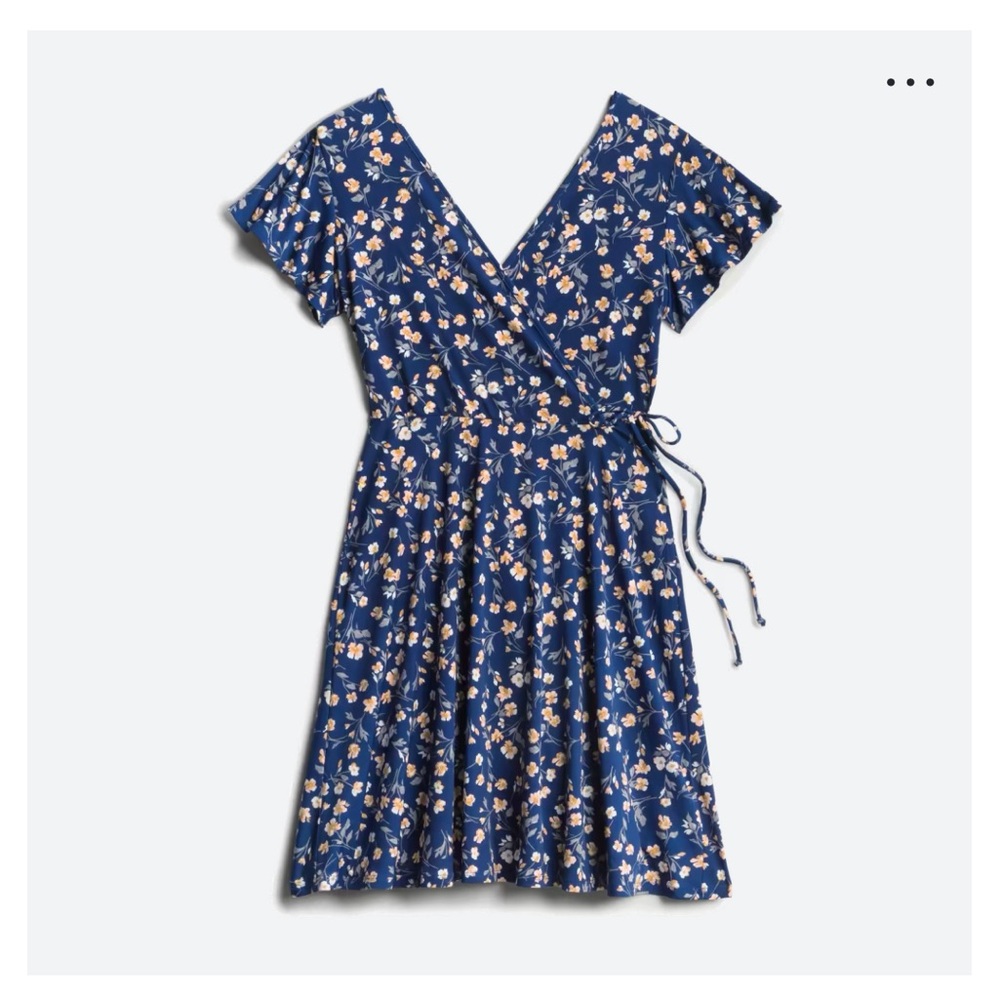 Kaileigh Kaela Faux Wrap Knit Dress NWT Size M